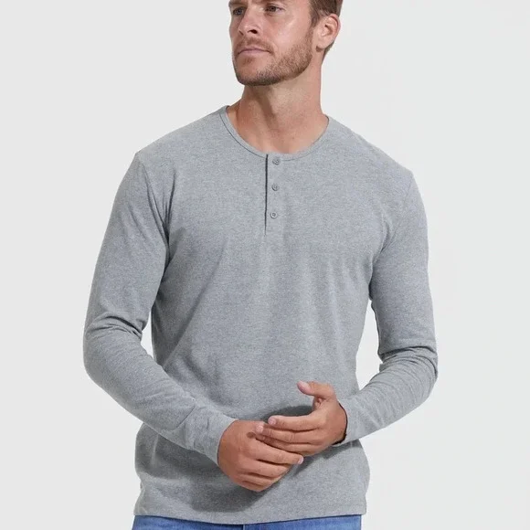 True Classic Henley Tee - Picture 6 of 9